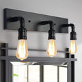 Farmhouse Industrial Pipe Bathroom Wall Sconce