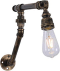 Adjustable Industrial Pipe Wall Sconce Light