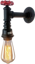 Retro Industrial Pipe Wall Sconce Light Fixture