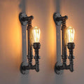 Steampunk Industrial Pipe Wall Sconce Lights