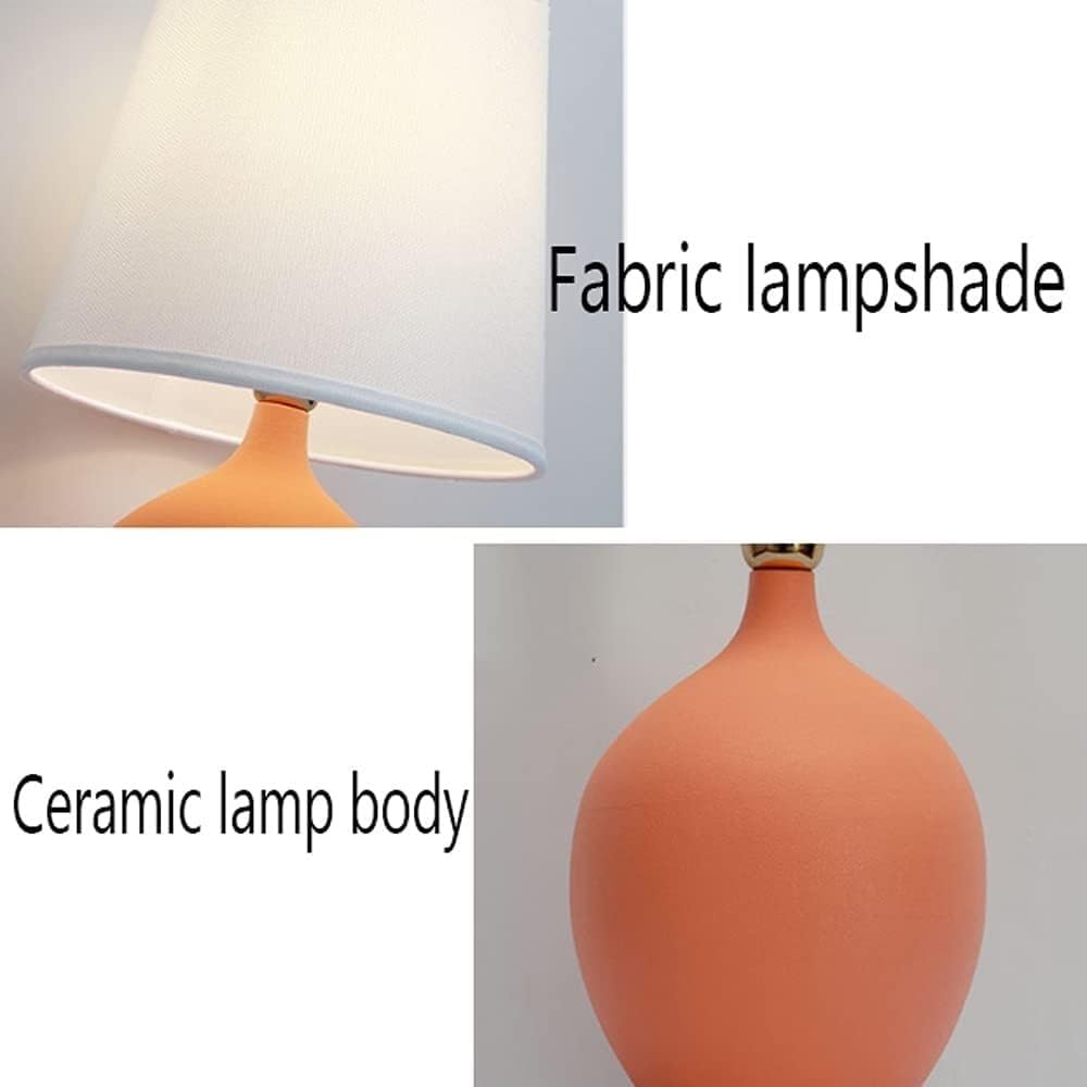 Textured Ceramic Modern Bedside Lamp