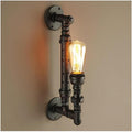 ndustrial Pipe Wall Sconce Light Fixture