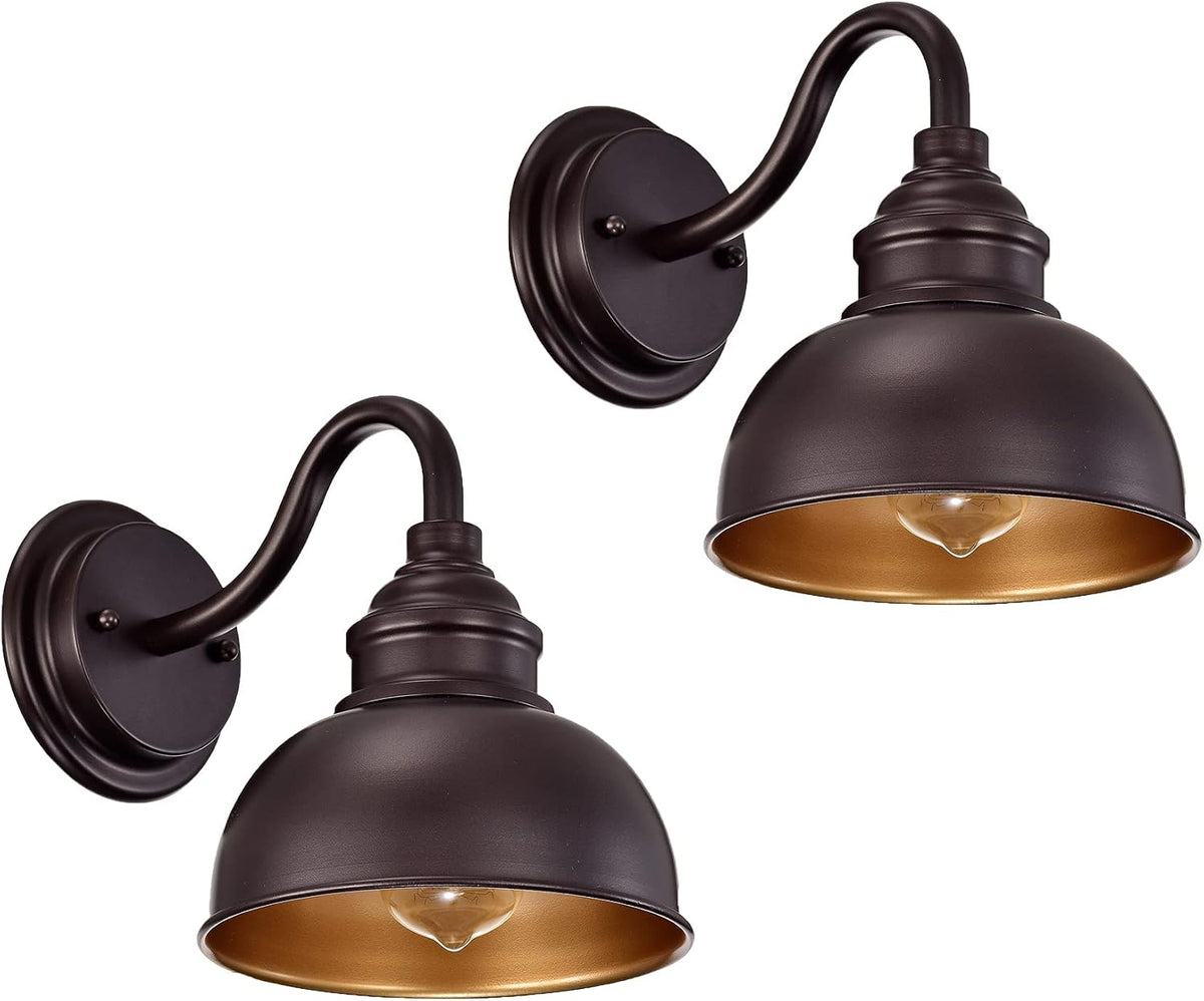 Farmhouse Industrial Barn Wall Sconce Light