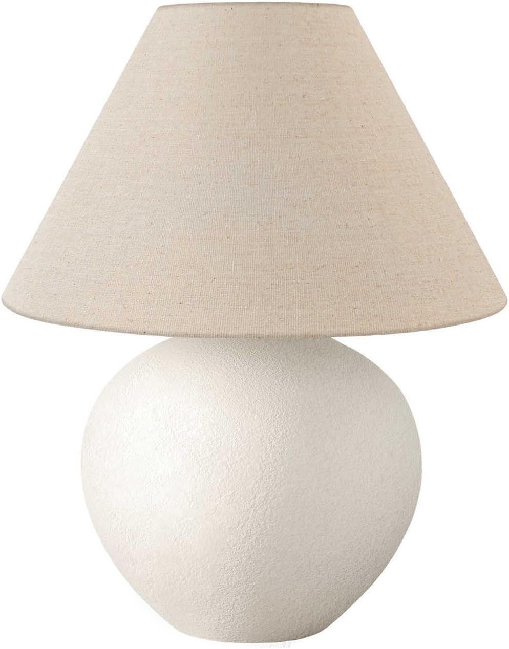 Contemporary Cream Ceramic Table Lamp