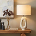 Modern Ceramic LED Bedside Table Lamp