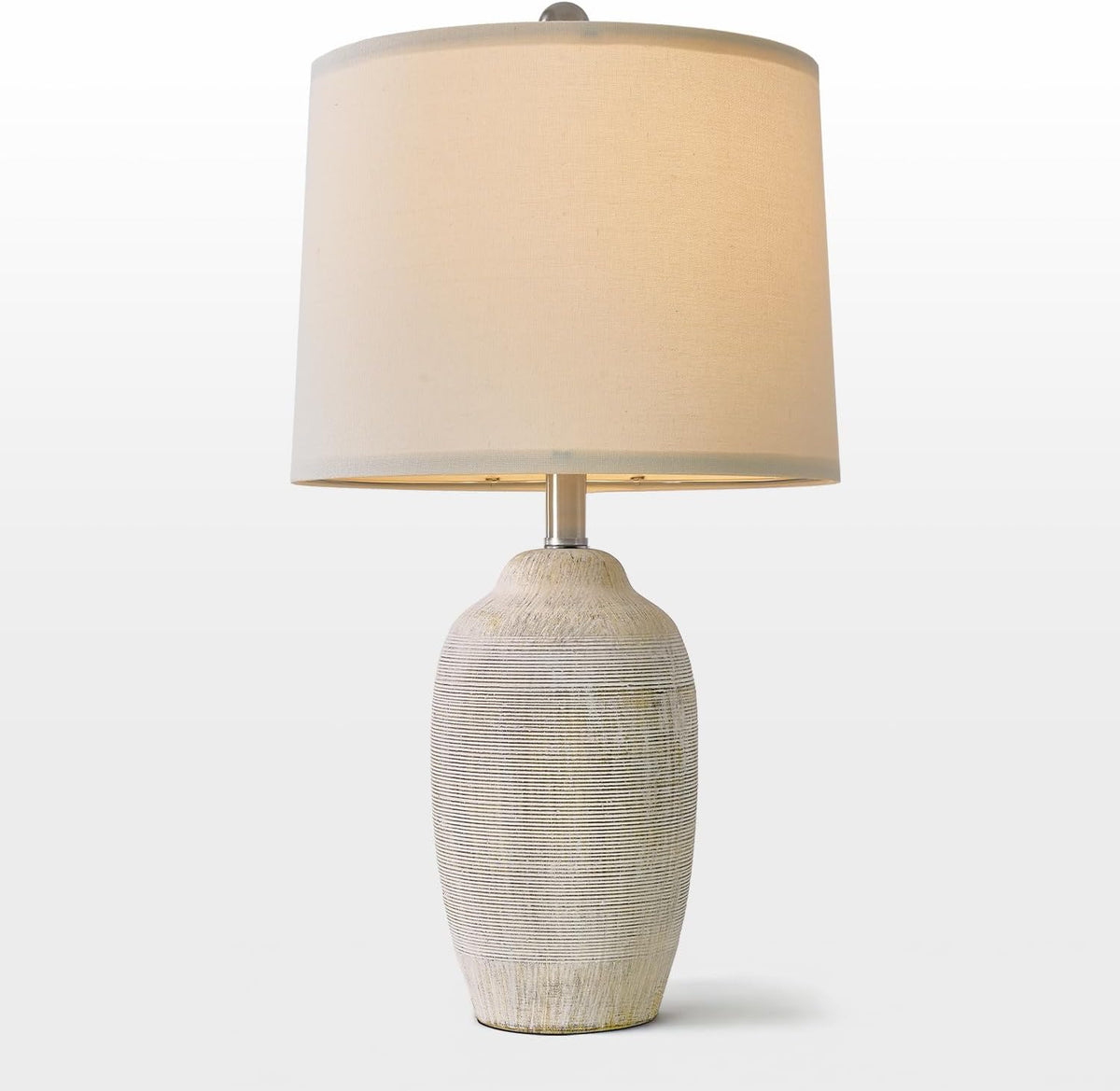 Vintage Ceramic Farmhouse Table Lamp