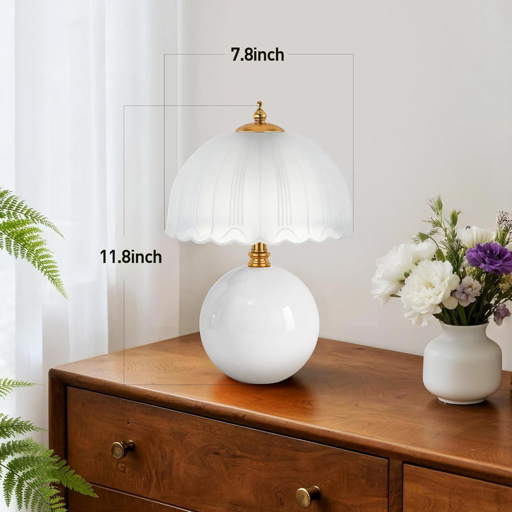Cute Ceramic Mushroom Table Lamp