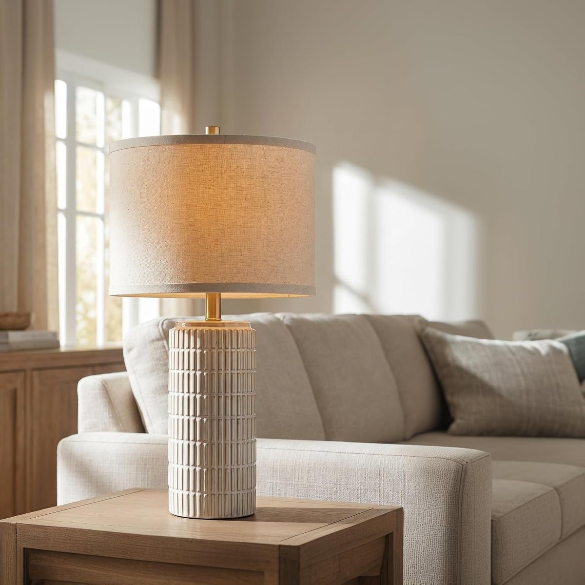 Modern Ceramic Table Lamps Set Of Two